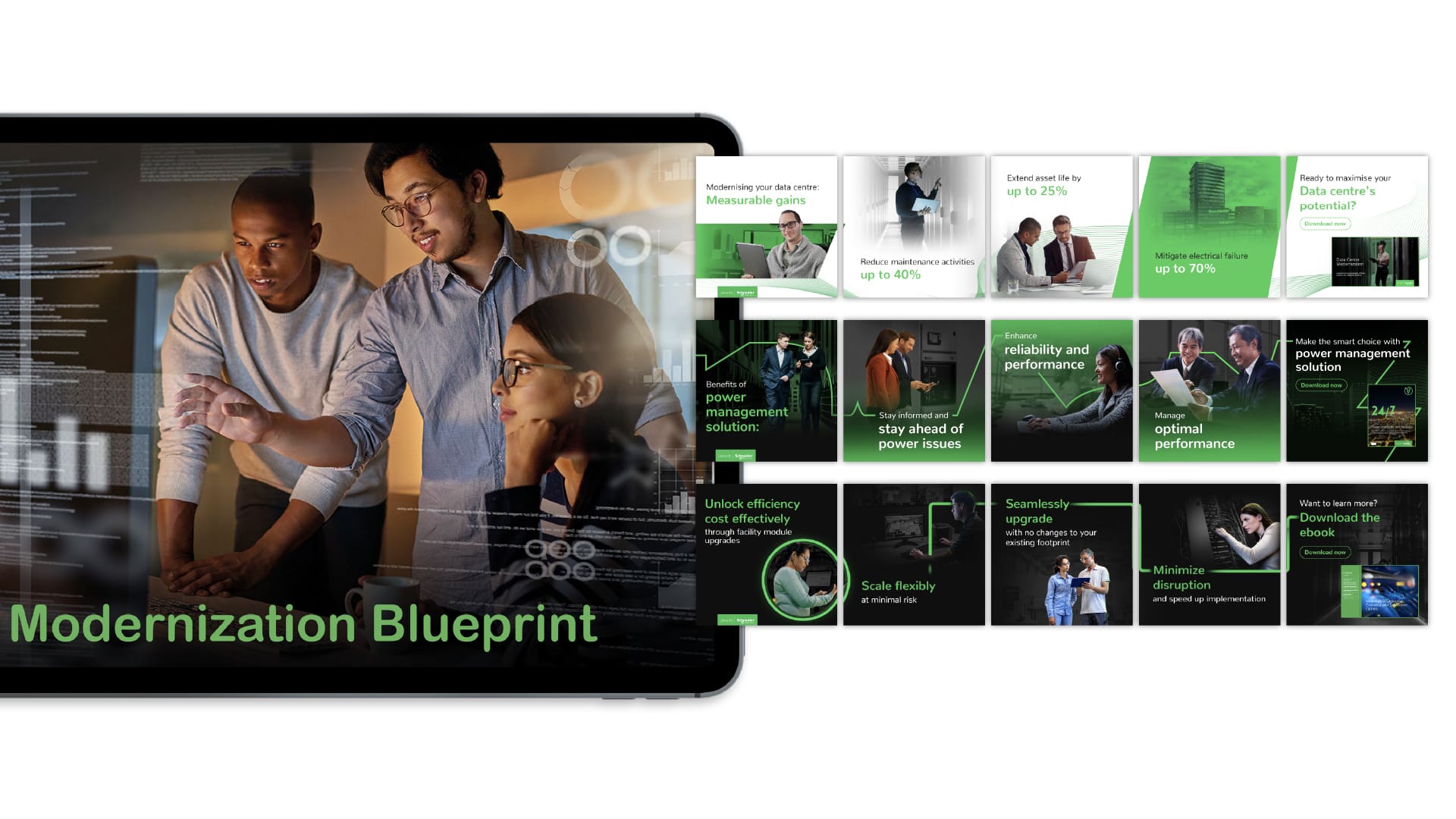 Schneider Electric: Social Campaign Visuals
